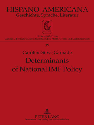 cover image of Determinants of National IMF Policy